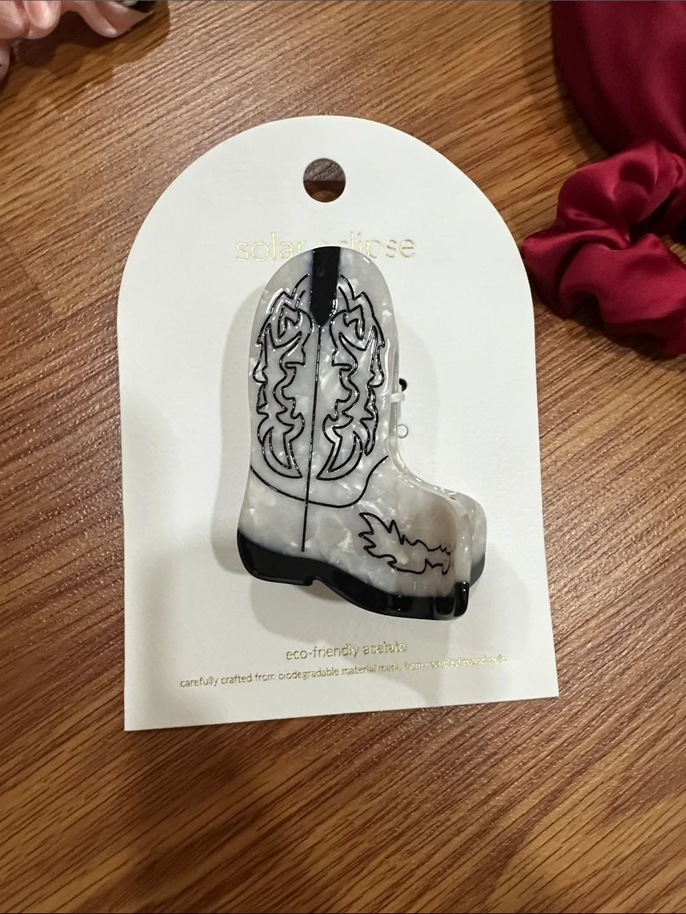 Multi-Pack Hair Scarf Scrunchies & claw clip